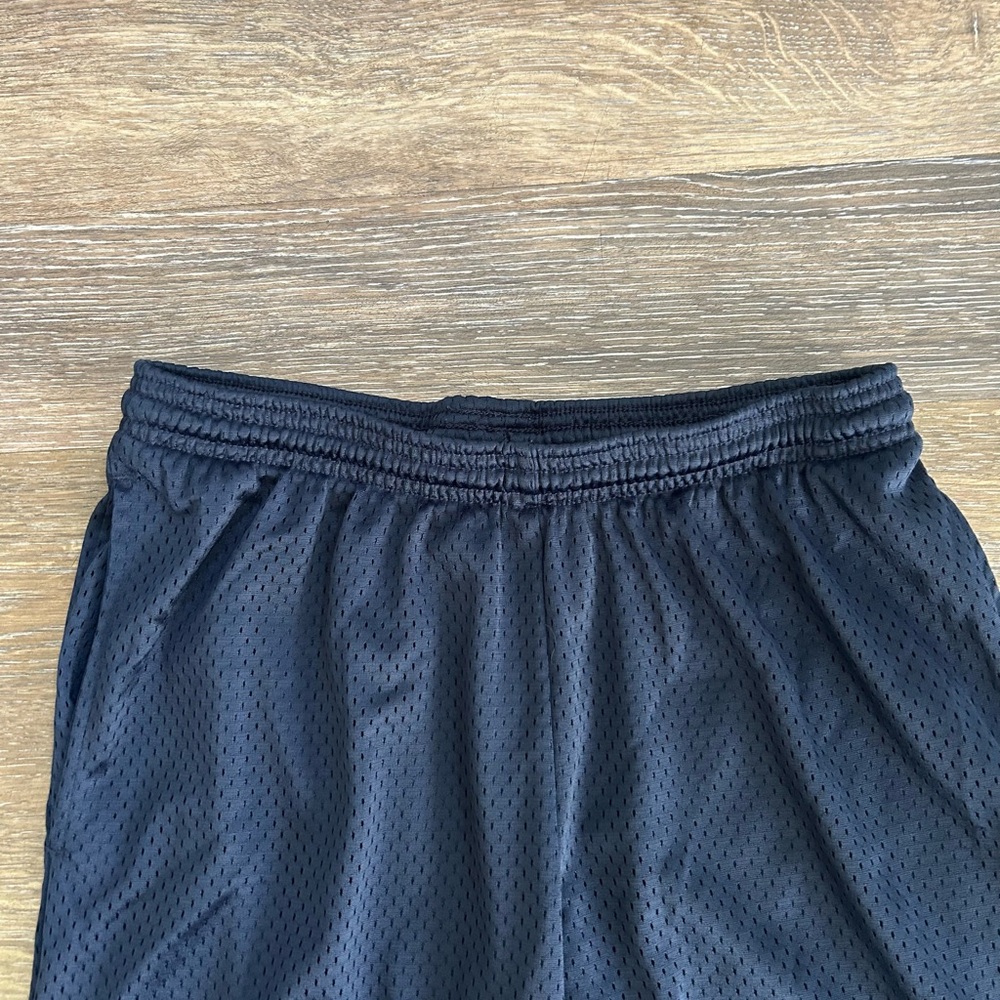 Men’s Hanes Sport navy blue mesh drawstring shorts size S - Picture 5 of 10